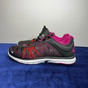 Womens Ryka Dynamic 2.5 Black Magenta Size 6.5
